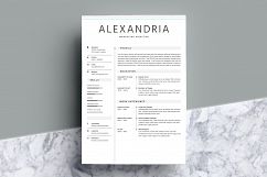 Minimalist Resume Template Product Image 2