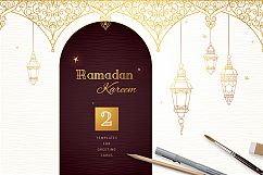 6. Set Of Pre-Made Ramadan Cards Product Image 1