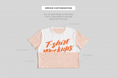 Customizable T-Shirt Mockups Pack Product Image 3
