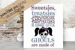 What Little Ghouls Are Made Of SVG Cut File Product Image 1