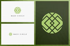 20 Circle geometric logos - filled Product Image 13