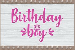 Birthday Girl and Boy&#039;s SVG Design Product Image 2