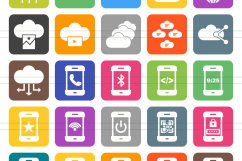 166 Hardware Filled Round Corner Icons Product Image 2