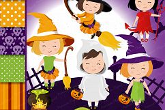 Halloween bundle, Halloween illustrations Product Image 19