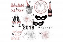 New Years Eve Clipart Product Image 3