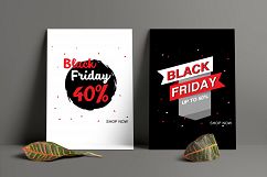 16 Black Friday Sale Banner for online shop, store Product Image 3