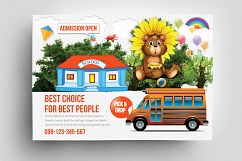 Kids School Admission Open Flyer Template Product Image 3