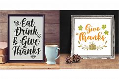 Fall Quotes And Sayings Bundle - SVG, EPS, DXF, PNG Product Image 3