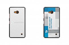 Microsoft Lumia 640 2d IMD Colored Mobile Case Design Mockup 2015 Product Image 1