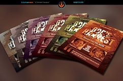 God&#039;s Harvest Fall Flyer Photoshop Template  Product Image 4