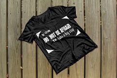 Do not be afraid svg, afraid, be strong svg , Cutting Files, iron on transfer, shirt diy, Product Image 2