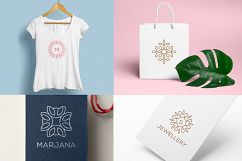 50 Luxury Linear Premade Logo Pack Product Image 5
