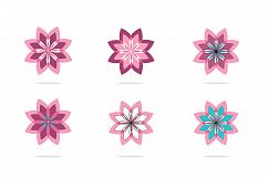 18 Flowers logos collection Product Image 1