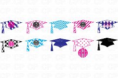 Graduation Bundle Hat SVG Cut Files, Graduation Clipart Product Image 1