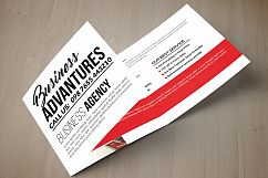 Business Dealing Square Trifold Brochure Product Image 2