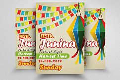Festa Junina Harvest Time Festival Flyer Product Image 1