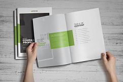 Company Profile Brochure Design v1 Product Image 12