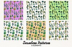 Watercolor Cactuses Product Image 6