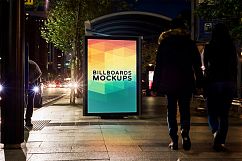 Billborad Mockups at Night Vol.3 Product Image 6