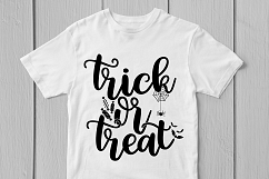 Trick Or Treat - Halloween SVG EPS DXF PNG Cutting Files Product Image 2