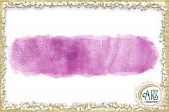 Brush Strokes in Purple Glitter - Digital Clipart 24 of beautiful PNG files Product Image 4