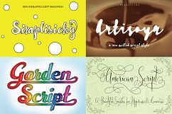 MEGA SALES 62 FONTS BUNDLE Product Image 5