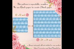 100 Seamless Watercolor Lace Border Digital Papers Product Image 3