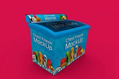 Chest Freezer Mock-up Product Image 7