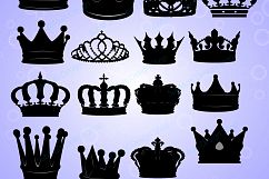 crown svg / crown /crown clipart / crown silhouette vector Product Image 2