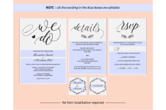Wedding Invitation Template Product Image 7