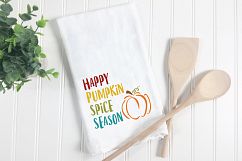 Happy Pumpkin Spice Season SVG - Fall SVG Cut File - DXF EPS Product Image 2