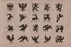 Vintage shapes - Heraldry Symbols 2 Product Image 3