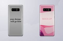 Samsung Galaxy Note 8 3d Phone Case Mockup Product Image 2