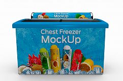 Chest Freezer Mock-up Product Image 2