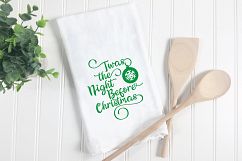 Christmas SVG Cut File - The Night Before Christmas SVG DXF Product Image 3