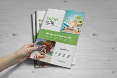 Holiday Travel Brochure Catalog Design v3 Product Image 15