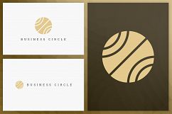 20 Circle geometric logos - filled Product Image 19