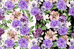 Hand Drawn Watercolor 15 Patterns Product Image 9
