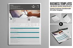 Entasis Customer Questionnaire US Letter Template Product Image 1