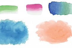 Watercolor Swashes Clipart Set Product Image 3