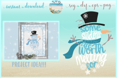 Some Students Are Worth Melting For Snowman SVG DXF EPS PNG Product Image 1