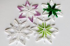 Quilling pattern &amp; step-by-step diagram guided tutorial  (QD12) Product Image 4