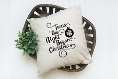 Christmas SVG Cut File - The Night Before Christmas SVG DXF Product Image 7