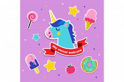Pop Art 80&#039;s patches and stickers Product Image 4