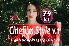 Cinefilm Style v.1 Lightroom Presets Product Image 1