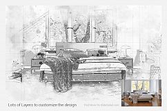 Architecture Sketch Photoshop Action Product Image 11