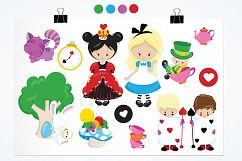 Wonderland graphics and illustrations Product Image 2