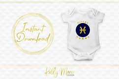 Pisces Zodiac SVG File Product Image 3