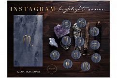 Zodiac Instagram Story Highlight Covers Product Image 1
