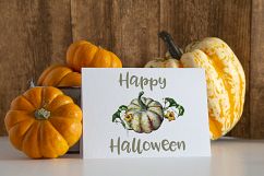 Card Mockup - Autumn Pumpkins Product Image 3